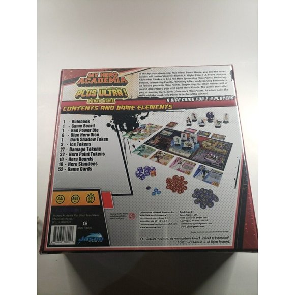 My Hero Academia Plus Ultra Board Game 2022 Jasco Games - Picture 5 of 5